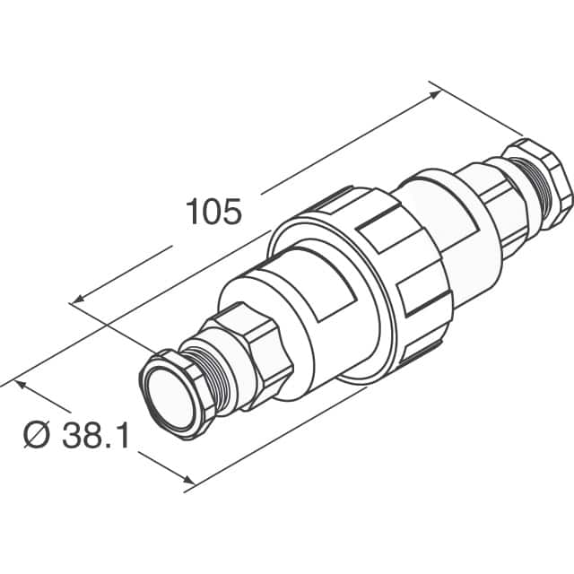 PX0777/CAT5ESTP Bulgin  Modular Connector Adapters